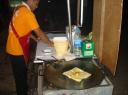 Pannenkoekje op straat