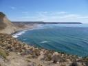 Kust bij Comodoro Rivadavia