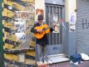 Straatzanger in San Telmo