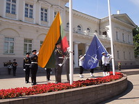 Vlag vertoon