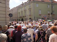 Processie volgers