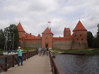 De brug naar het kasteel