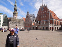 Op het stadhuisplein