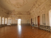De balzaal, cq gymzaal