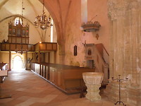 Karja Kirik interieur