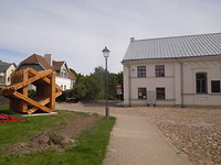 In Alytus bij expositie in synagoge