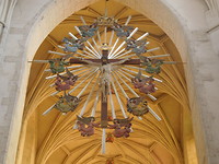 Detail in kerk Krakau