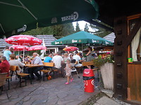 Het terras bij Dämmerschoppen
