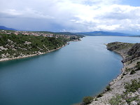 Uitzicht bij Zadar
