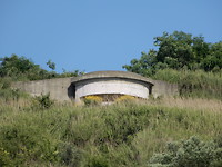 Nog een bunker die over de camping waakt