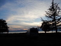Camperplaats bij Ohrid