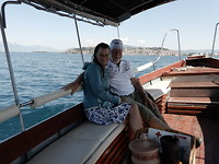 Met de boot naar Ohrid