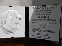 tekst van monument A. den Doolaard