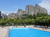 Zwembad camping Vrachos