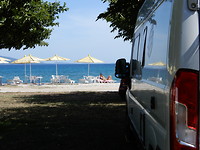 Hotel/camperplaats Delphina in Astakos