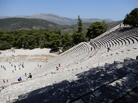 Het openluchttheater van Epidavros