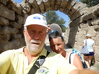 Wij ook een selfie voor de poort