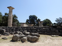 Overblijfselen Zeus tempel
