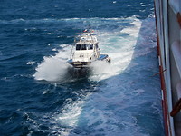 De loods boot in Bari