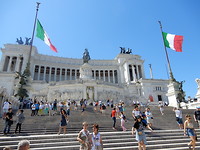Palazzo Venezia. Hier hield Mussolini zijn redevoeringen. Gebouwd 1451