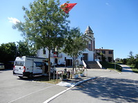 Koffiepauze onderweg