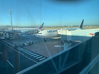 De Lufthansa wacht