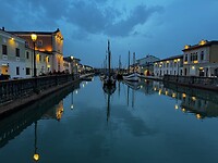 Cesenatico by night