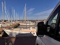 CP, met zicht op de jachthaven