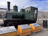 De enige IJslandse stoomlocomotief