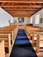 Interieur dorpskerk St. Olaf