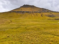 Hoogste berg van Faeroër, 856 meter