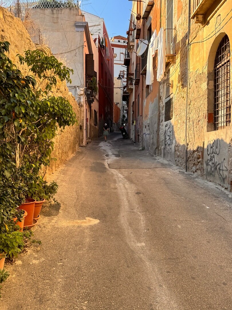 Ook hier wandelen in Cagliari