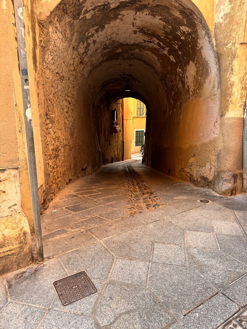 In de oude stad Cagliari