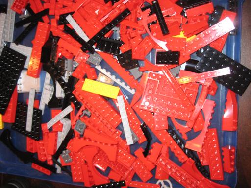 al het lego
