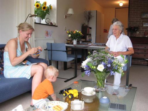 Tante Hans was er ook