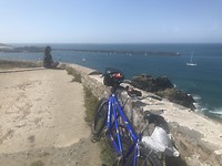 Uitzicht over de baai