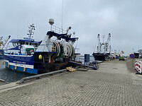Vissersschepen in Stellendam
