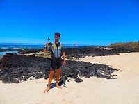 Duikoutfit met kicker rock