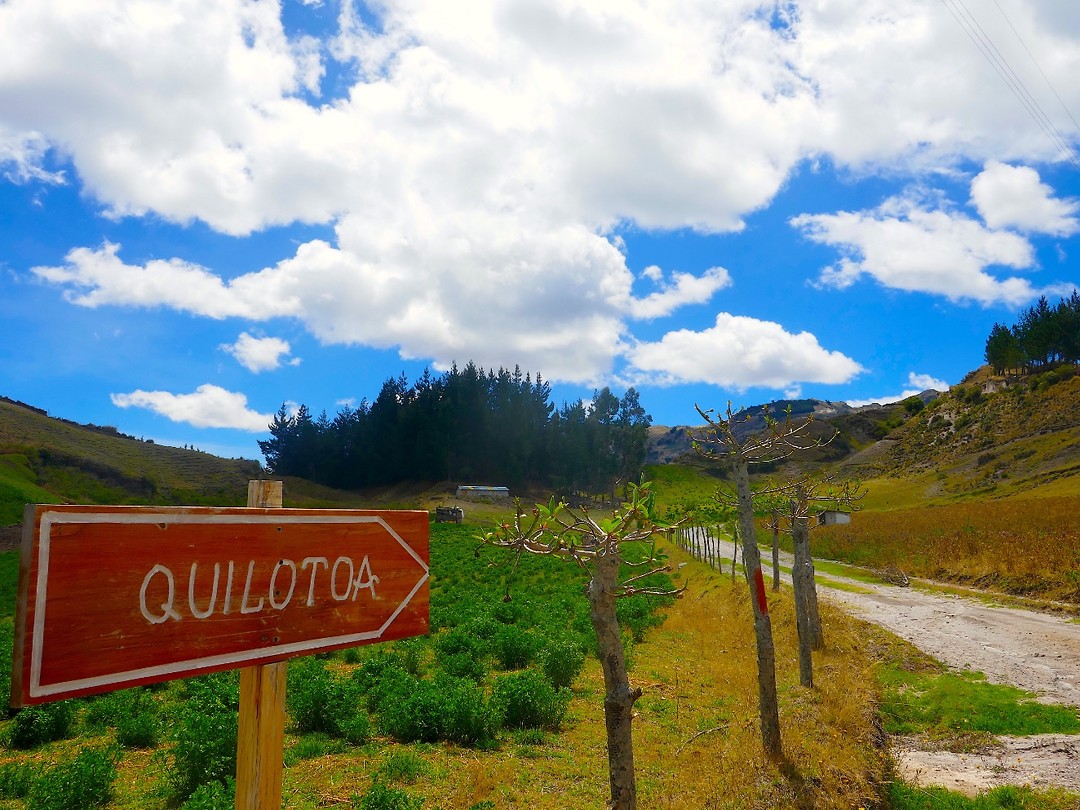 Q loop quilotoa bord 