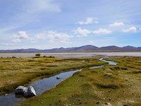 Laguna met slootje