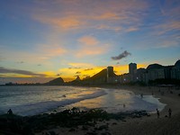 Rio de Janeiro sunset