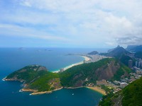 Uitzicht vanaf Sugarloaf mountain