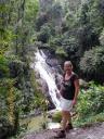 807 Maleisie, Cameron Highlands, Karin on a Hike