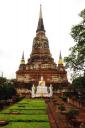 910 Thailand, Ayutthaya, Wat Yai Chai-Mongkol