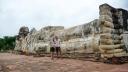 933 Thailand, Ayutthaya, Reclining Buddha