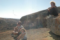 relaxen op de berg