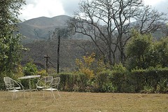 uitzicht vanuit onze villa
