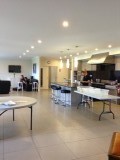 Woonkamer met open keuken