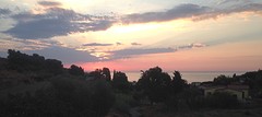 Zonsopgang vanuit ons etablissement