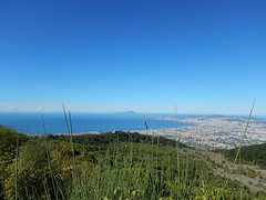 Napels vanaf de Vesuvius